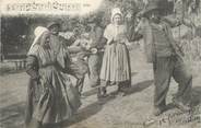 63 Puy De DÔme CPA FRANCE 63 "En Auvergne, Des danseurs". / FOLKLORE