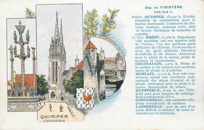 CPA FRANCE 29 " Quimper, Vues".