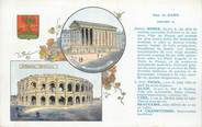 30 Gard CPA FRANCE 30 " Nimes, Vues".