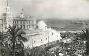 Algerie CPSM ALGERIE "Alger, Place du gouvernement, Mosquée"