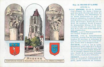 CPA FRANCE 49 " Angers, Vues".