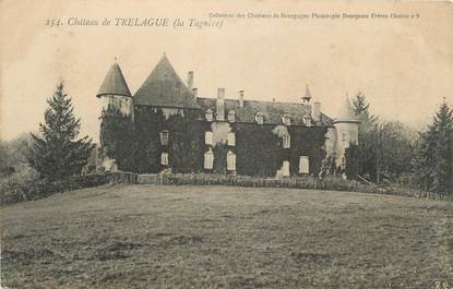 CPA FRANCE 71 " La Tagnère, Château de Trelague'.