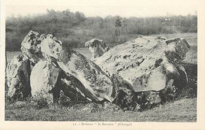 CPA FRANCE 28 " Changé, Le Dolmen le Berceau". / DOLMEN