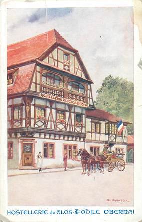 CPA FRANCE 67 " Obernai, Hostellerie du Clos".