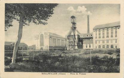 CPA FRANCE 68 "Bollwiller, Mine de Potasse".