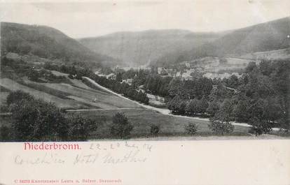 CPA FRANCE 67 " Niederbronn, Vue".