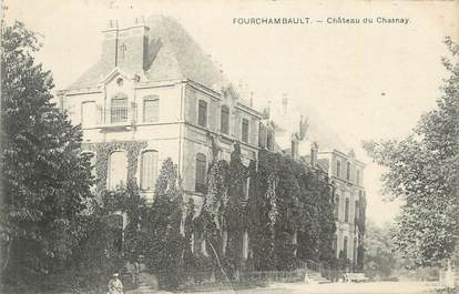 CPA FRANCE 58 " Fourchambault, Le château du Chasnay".