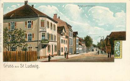 CPA FRANCE 88 " St Ludwig". / GRUSS