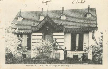 CPA FRANCE 25 " Quincey, Le chalet ".