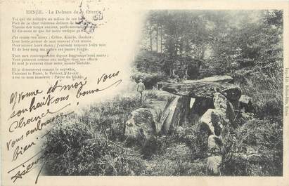 CPA FRANCE 53 " Ernée, Le Dolmen de la Contrie". DOLMEN