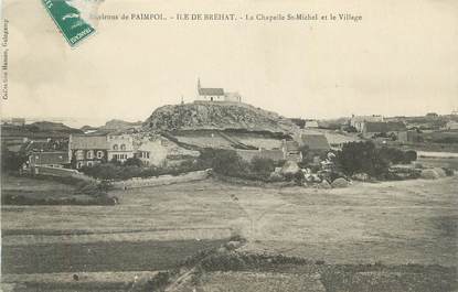 CPA FRANCE 22 " Ile de Bréhat, La Chapelle St Michel et le village".