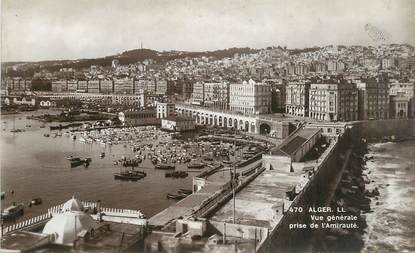 CPSM ALGERIE "Alger, vue générale prise de  l'Amirauté"