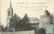 30 Gard CPA FRANCE 30 "Les Anglès, L'église et le vieux château".