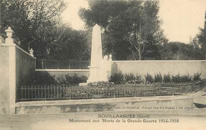CPA FRANCE 30 " Bouillargues, Le monument aux morts".