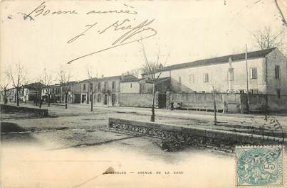 CPA FRANCE 30 " Aimargues, Avenue de la gare".