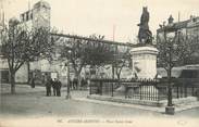 30 Gard CPA FRANCE 30 " Aigues Mortes, Place St Louis".