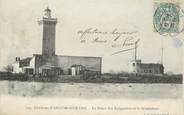 30 Gard CPA FRANCE 30 " Environs d'Aigues Mortes, Le phare des Epiguettes et le sémaphore".