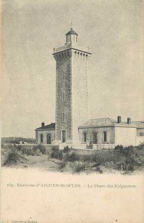 CPA FRANCE 30 " Environs d'Aigues Mortes, Le Phare des Epiguettes".