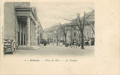 CPA FRANCE 30 " Anduze, Plan de Brie, Le temple".