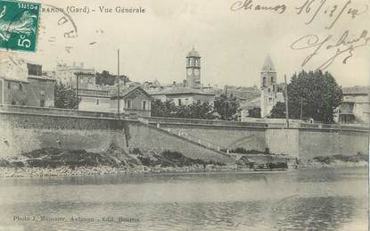 CPA FRANCE 30 " Aramon, Vue générale".