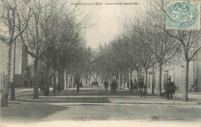 CPA FRANCE 30 " Bagnols sur Cèze, Boulevard Lacourbe".