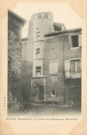 CPA FRANCE 30 "Barjac, La tour du château".