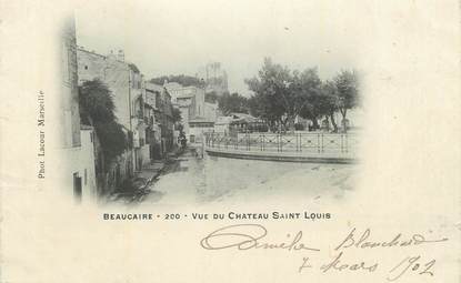 CPA FRANCE 30 "Beaucaire, Vue du château St Louis".