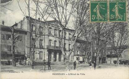 CPA FRANCE 30 "Bessèges, L'Hôtel de Ville".