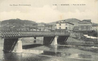 CPA FRANCE 30 "Bessèges, Pont de la gare".