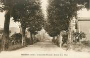 30 Gard CPA FRANCE 30 "Bessèges, Avenue des Platanes entrée de la ville".