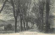 30 Gard CPA FRANCE 30 "Bessèges, Promenade des platanes".