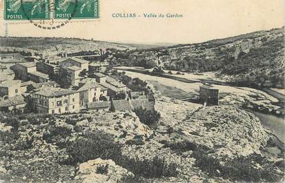 CPA FRANCE 30 " Collias, Vallée du Gardon".