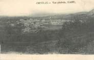 30 Gard CPA FRANCE 30 "Chusclan, Vue générale".