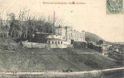 CPA FRANCE 30 "Calviac, Le château".