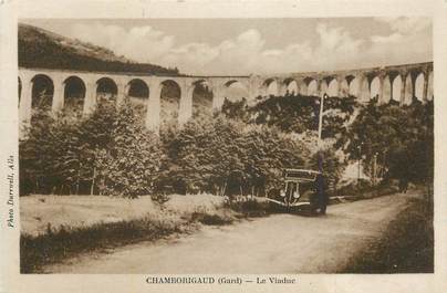 CPA FRANCE 30 " Chamborigaud, Le viaduc".