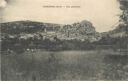 CPA FRANCE 30 " Corconne, Vue générale".