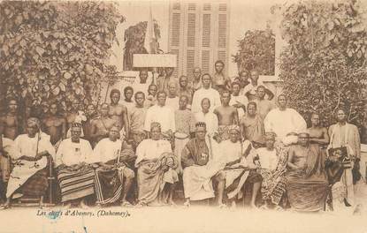 CPA DAHOMEY "Les chefs d'Abomey"