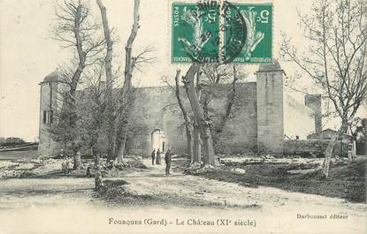 CPA FRANCE 30 " Fourques, Le château".