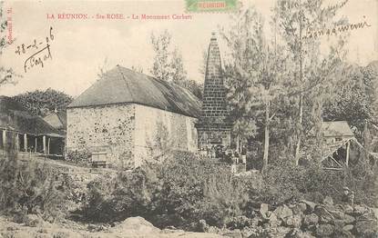 CPA LA REUNION "Sainte Rose, le monument Corbett"