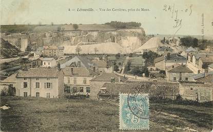 CPA FRANCE 55 "Lérouville, vu des carrières prise du Mont"