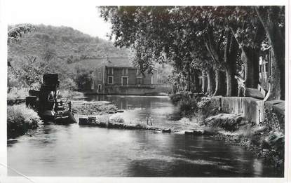 CPSM FRANCE 30 " Goudargues, L'écluse et le moulin".