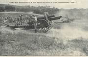 30 Gard CPA FRANCE 30 " Camp des Garrigues, Une batterie en action de tir au commandement feu".