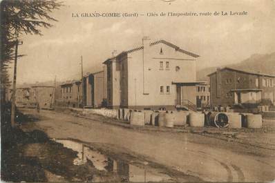 CPA FRANCE 30 " La Grand'Combe, Cités de l'Impostaire, route de la Levade".