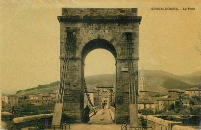 CPA FRANCE 30 " La Grand'Combe, Le pont".