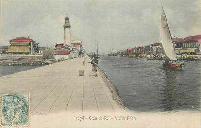 CPA FRANCE 30 " Le Grau du Roi, Ancien phare".