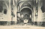 30 Gard CPA FRANCE 30 " Lédignan, Intérieur de l'église".