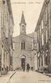 30 Gard CPA FRANCE 30 " La Levade, La rue, l'église".