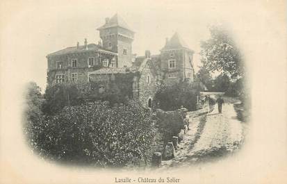 CPA FRANCE 30 "Lasalle, Château du Solier".