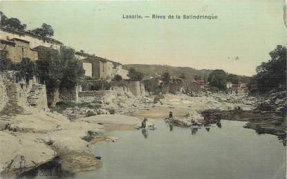 CPA FRANCE 30 "Lasalle, Rives de la Salindrinque".