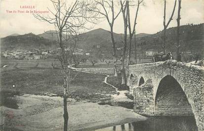 CPA FRANCE 30 "Lasalle, Vue du pont de la Baraquette".